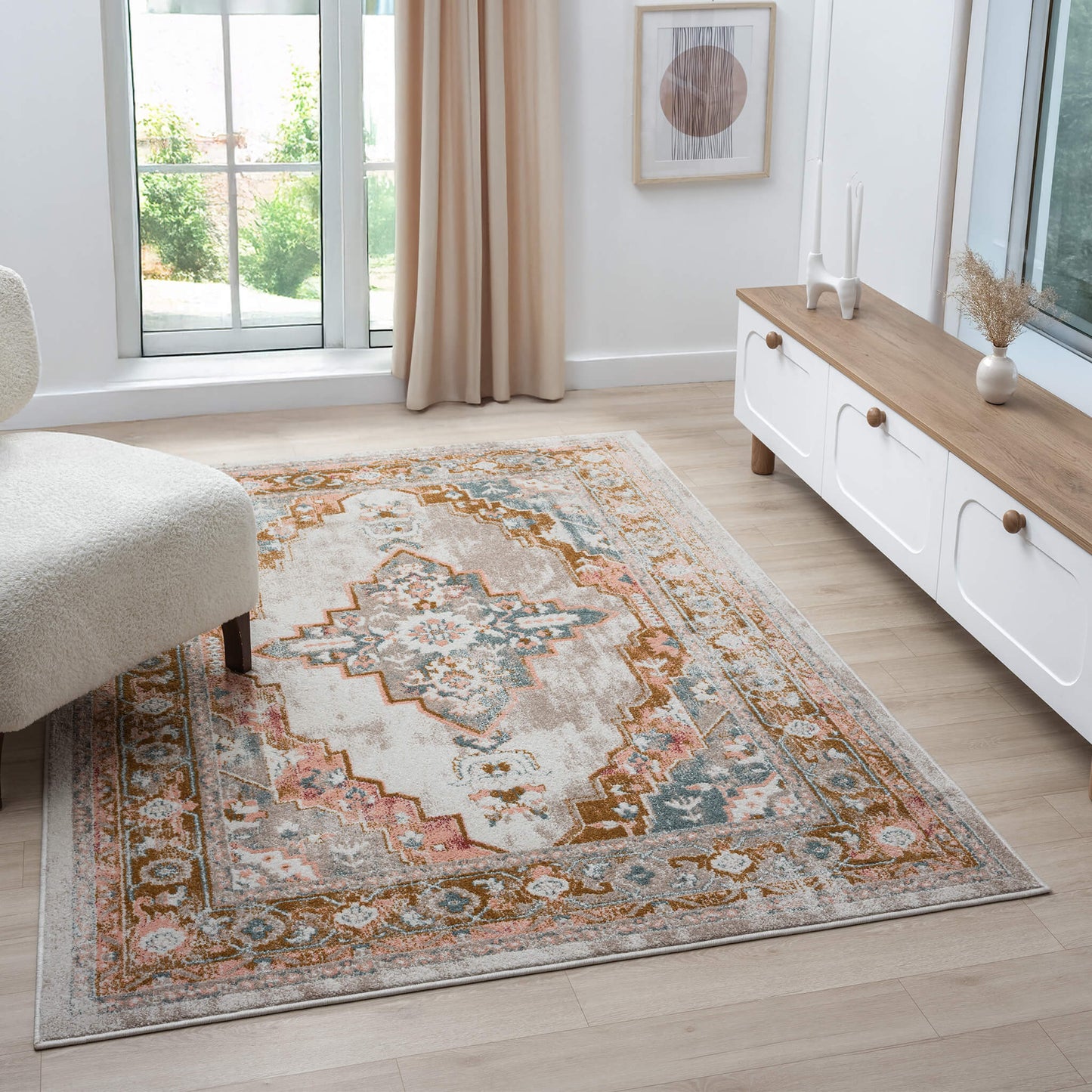 Adore 2315 Sand Saray Rugs