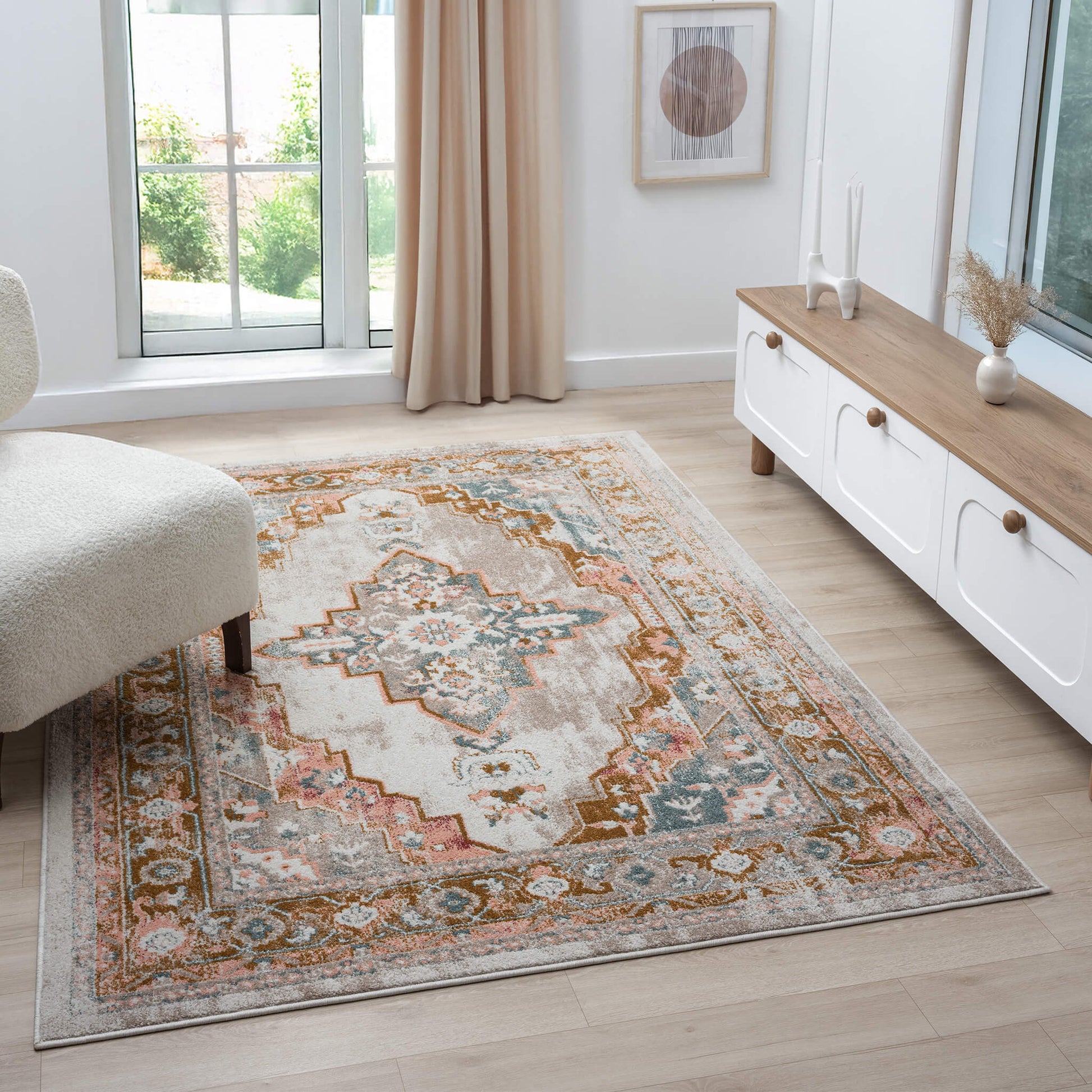 Adore 2315 Sand Saray Rugs