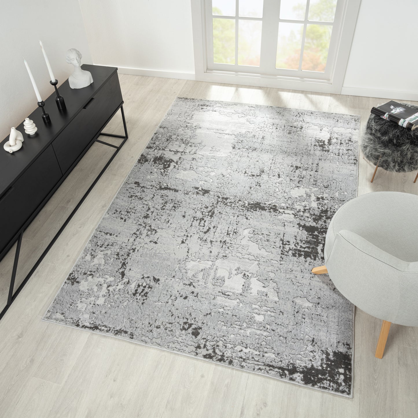 Astana 181 Silver Modern Rug Saray Rugs