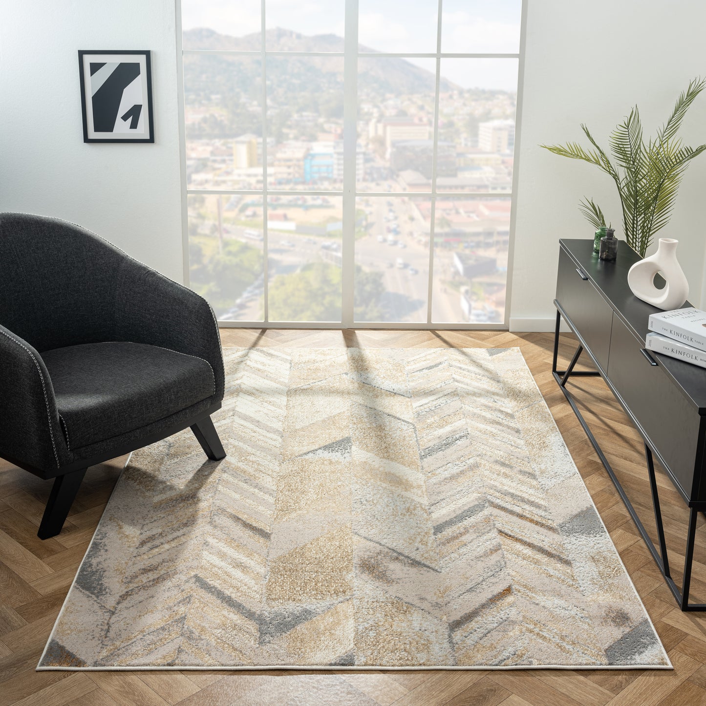 Astana 188 Stone Modern Rug Saray Rugs