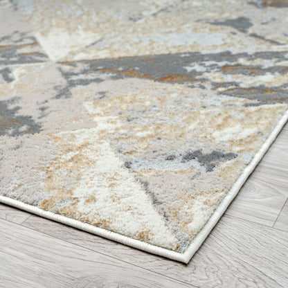 Astana 189 Slate Modern Hallway Runner Saray Rugs