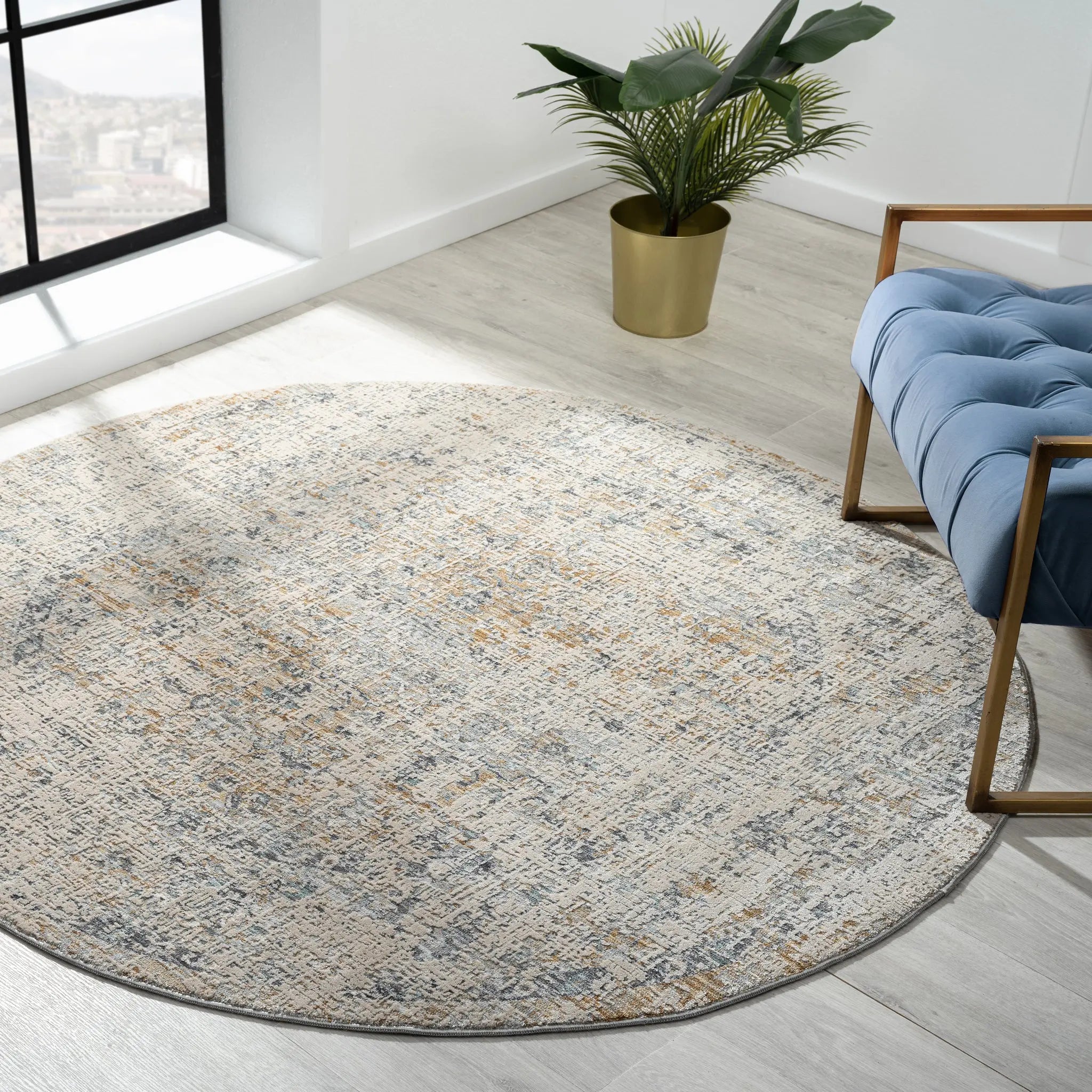 Round Sand Color Rug Buy Best Quality Auburn 6738 Sand Round Rug Rugs at Star Rugs