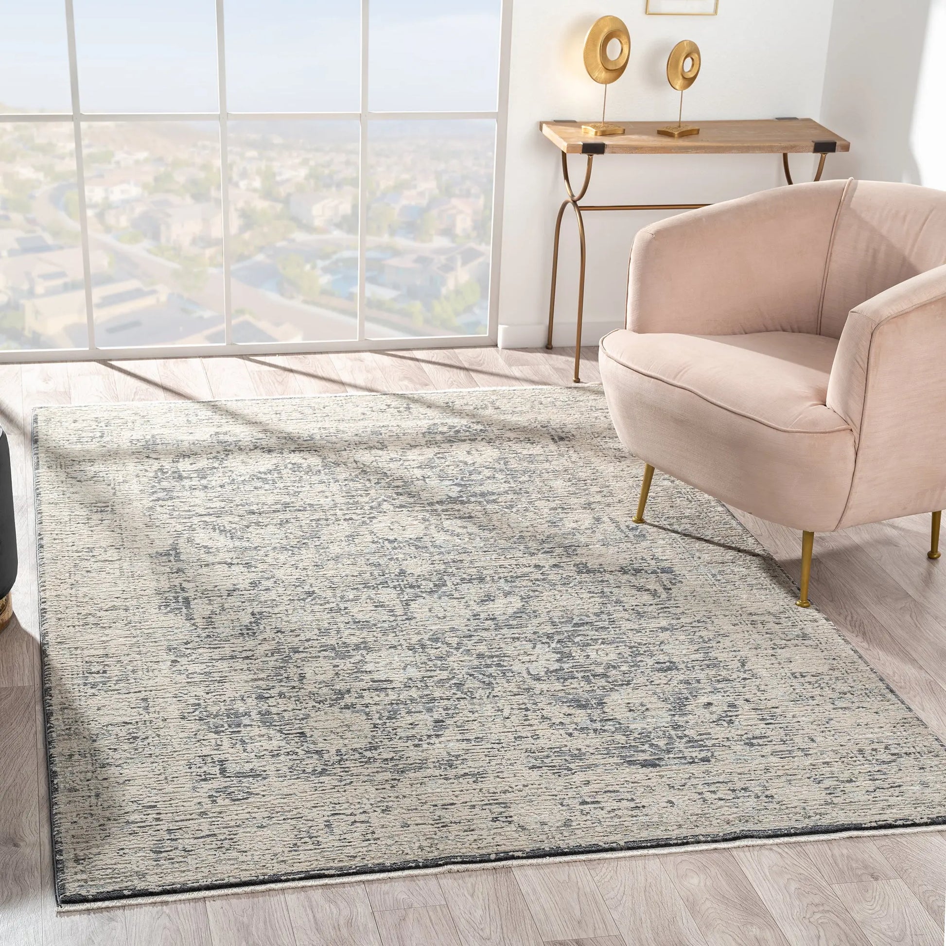 Auburn 6739 Charcoal Traditional Rug Saray Rugs