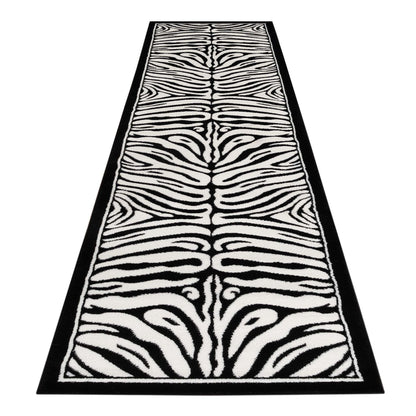 Chali 1820 Black Hallway Runner Saray Rugs