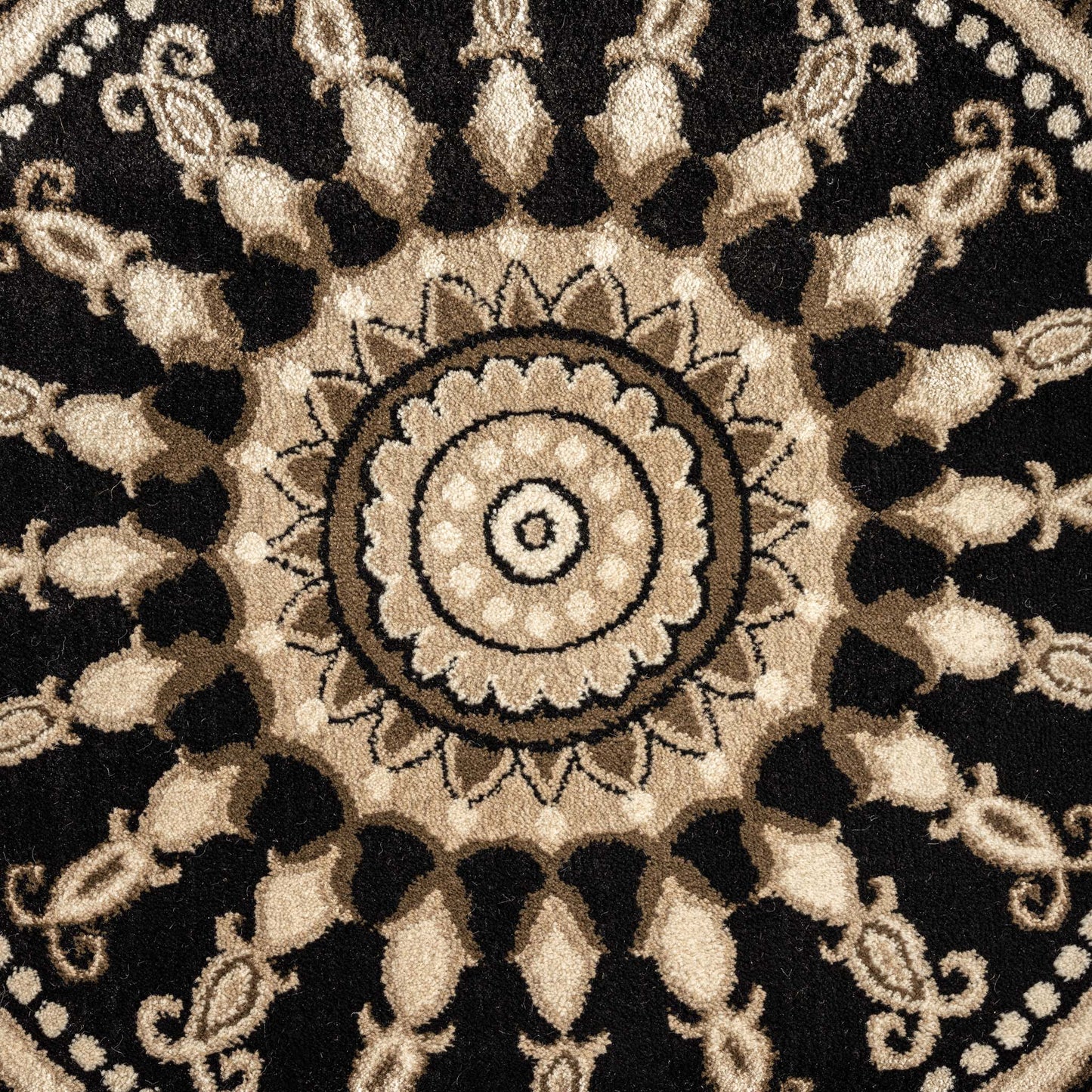 Chali 6447 Brown Hallway Runner Saray Rugs