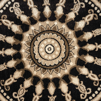 Chali 6447 Brown Hallway Runner Saray Rugs