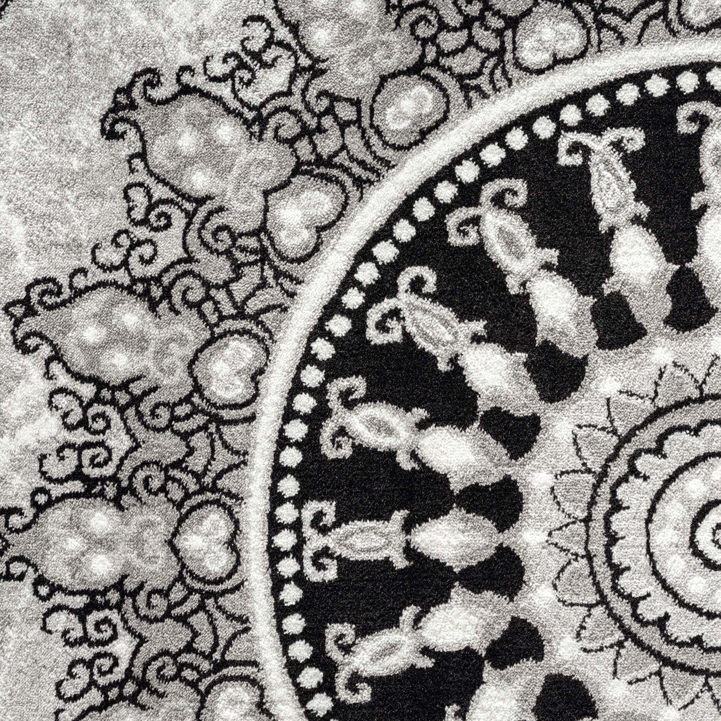 Chali 6447 Grey Hallway Runner Saray Rugs
