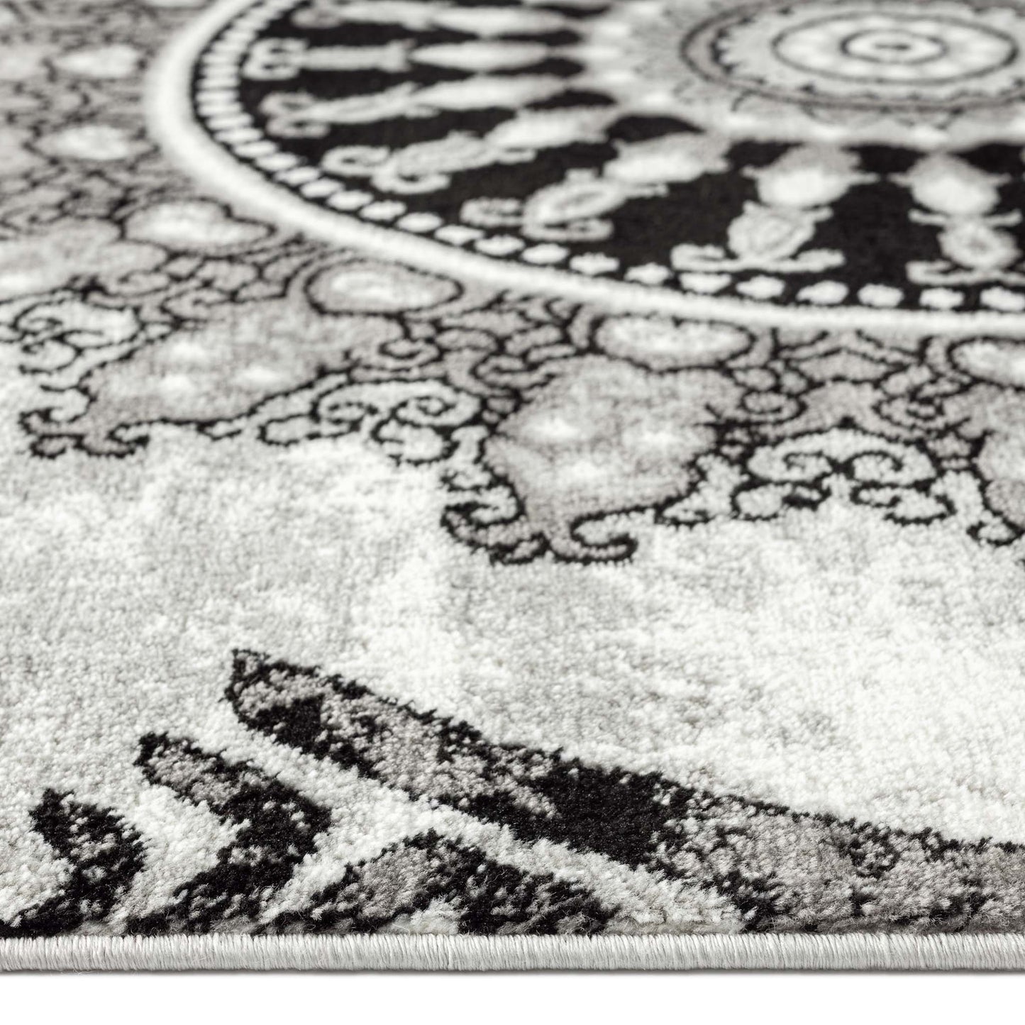Chali 6447 Grey Hallway Runner Saray Rugs