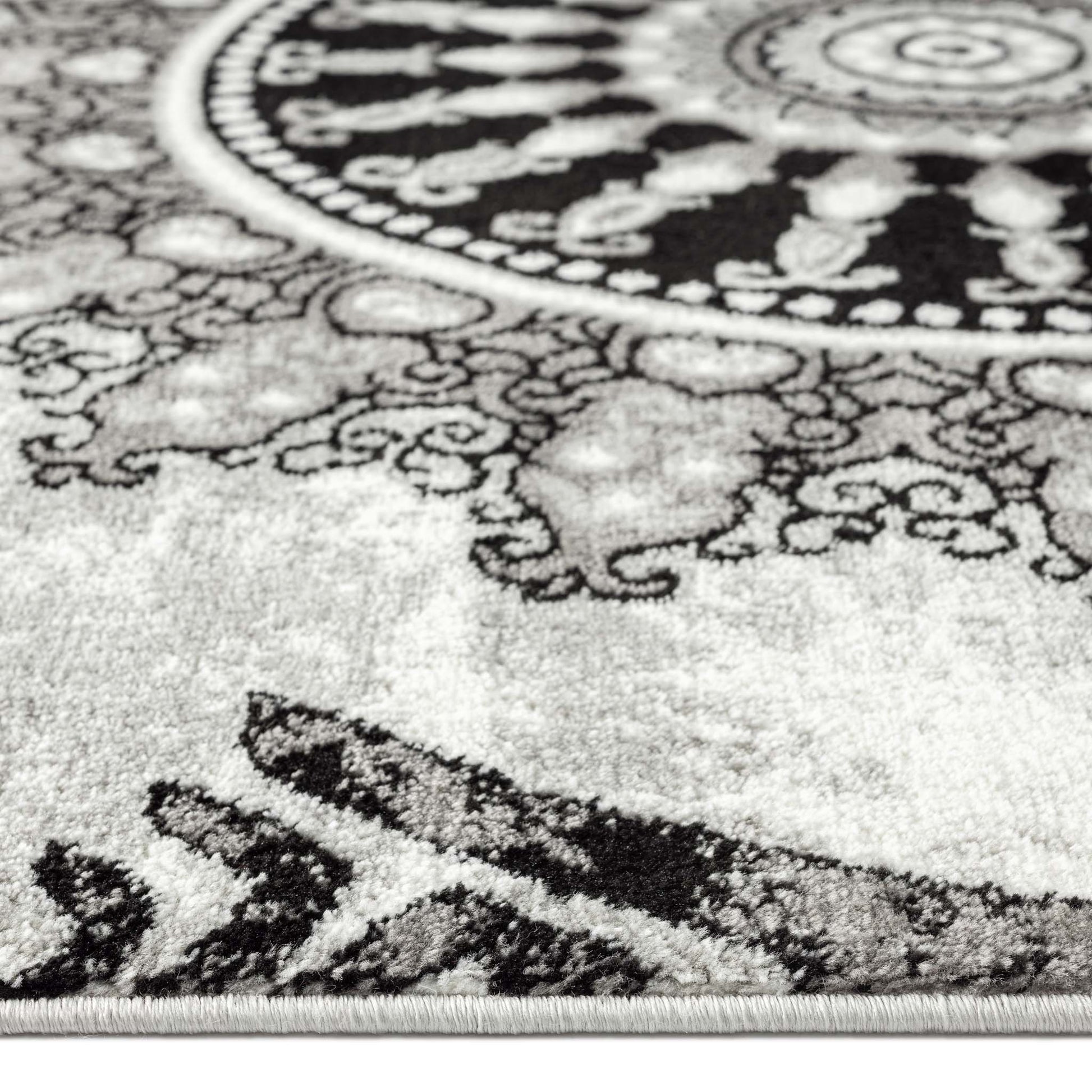 Chali 6447 Grey Hallway Runner Saray Rugs