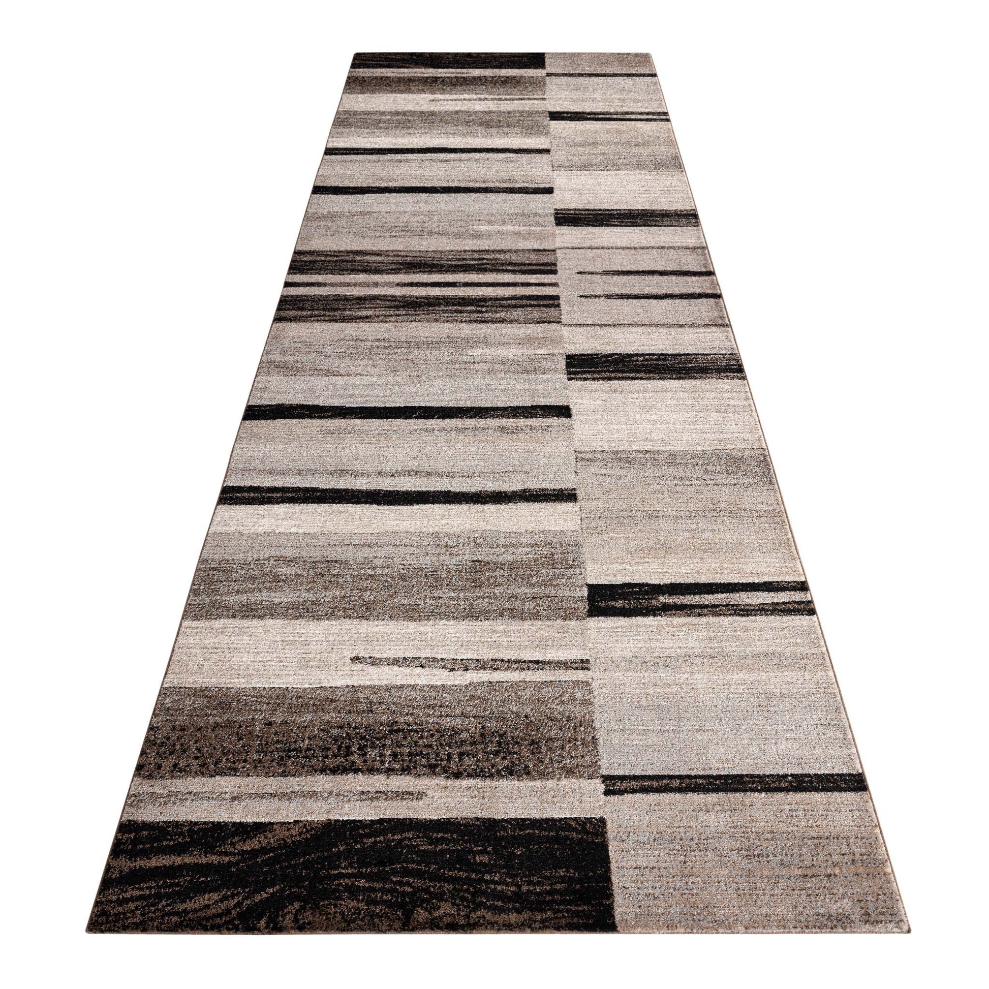 Chali 7866 Brown Hallway Runner Saray Rugs
