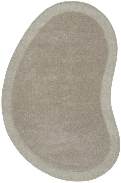 Camilla   Latte New Zealand wool Shape Rug Rug Culture