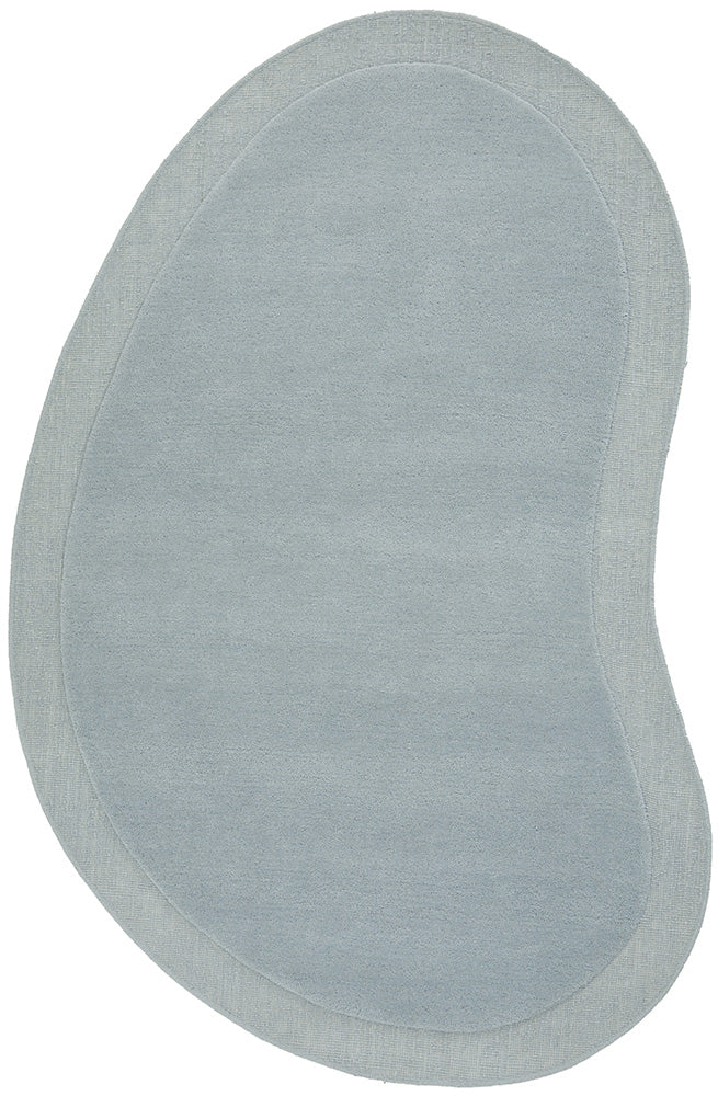 Camilla Sky New Zealand wool Shape Rug Rug Culture