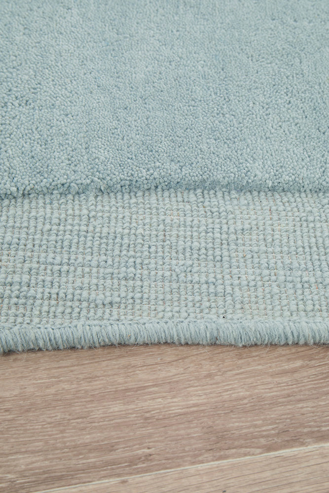 Camilla Sky New Zealand wool Shape Rug Rug Culture