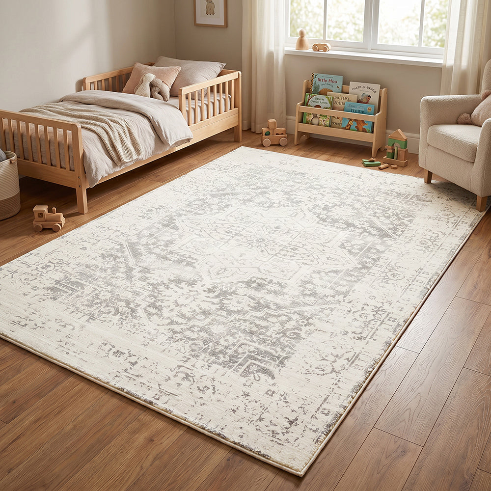 Cozy Asha Silver Rug Rug Culture
