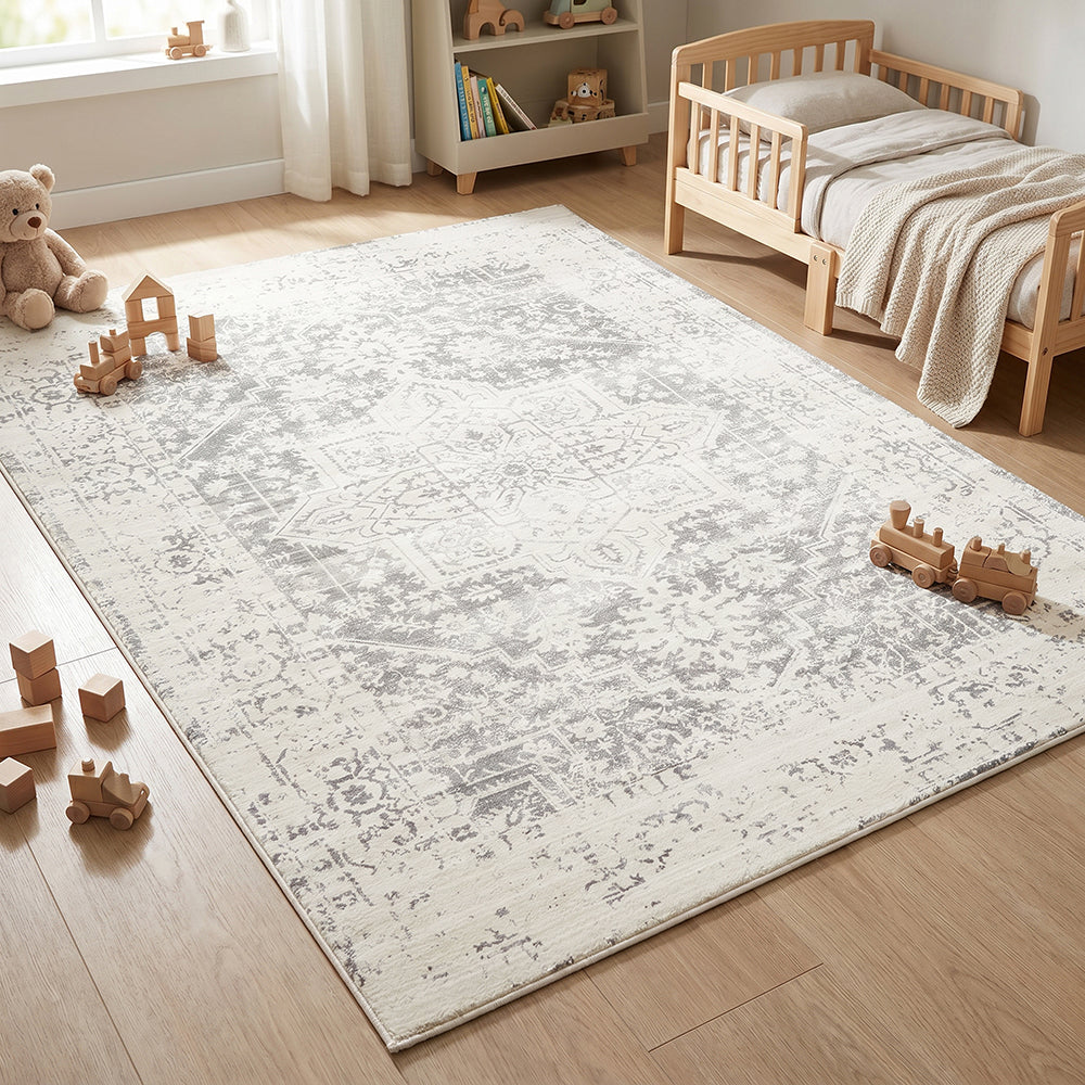 Cozy Asha Silver Rug Rug Culture