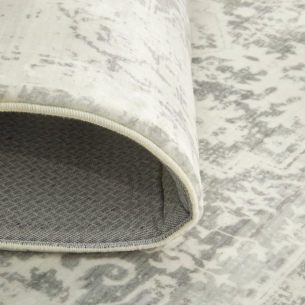 Cozy Asha Silver Rug Rug Culture