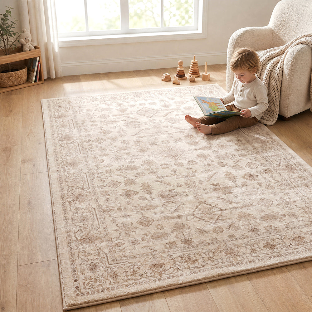 Cozy Hani Natural Rug Rug Culture