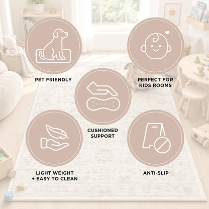 Cozy Taya Natural Rug Rug Culture