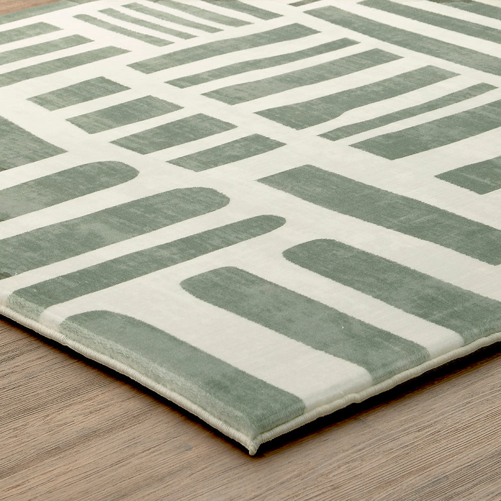 Cozy Wila Green Rug Rug Culture