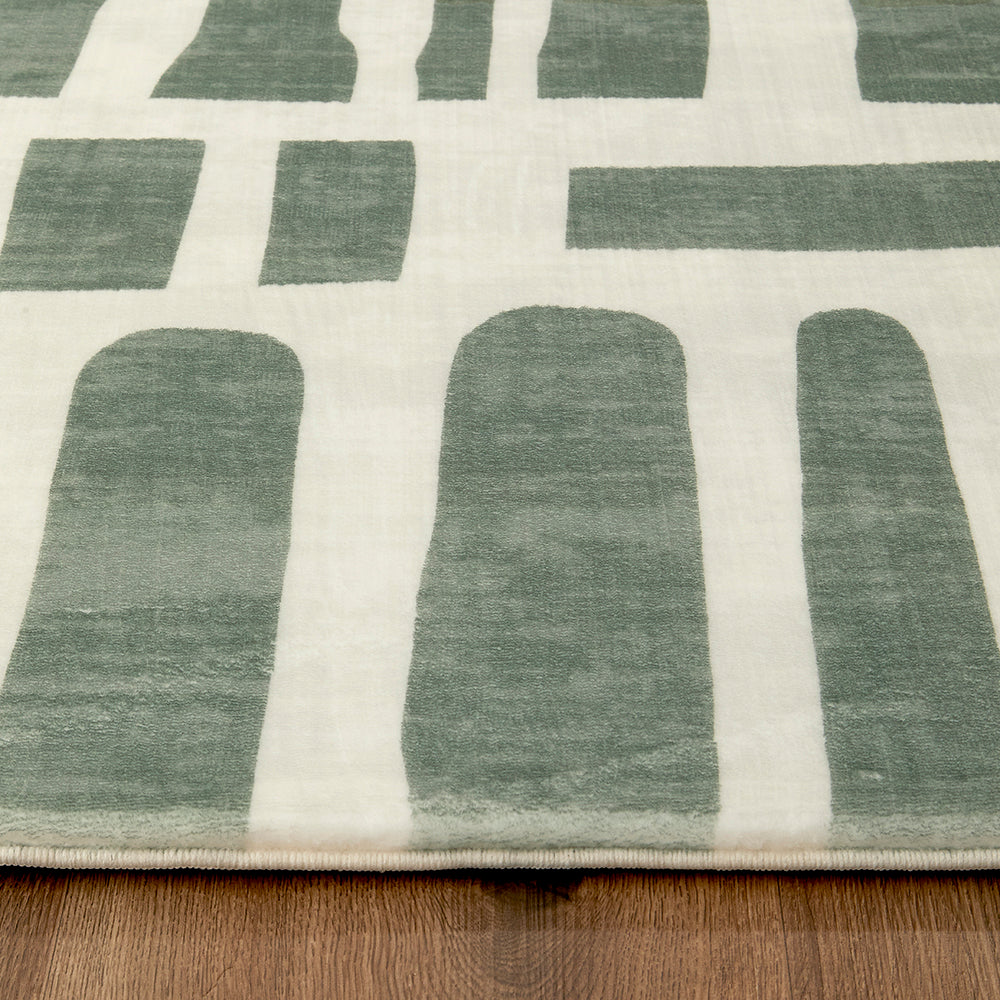 Cozy Wila Green Rug Rug Culture