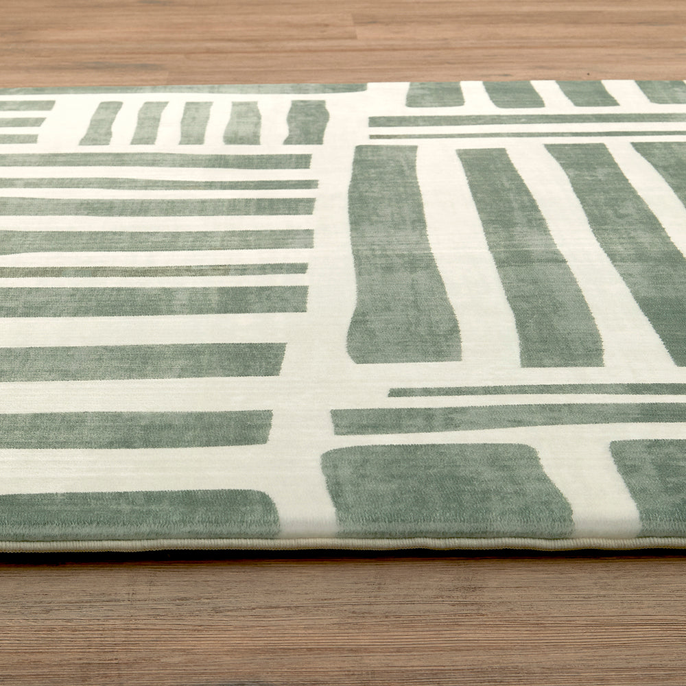 Cozy Wila Green Rug Rug Culture