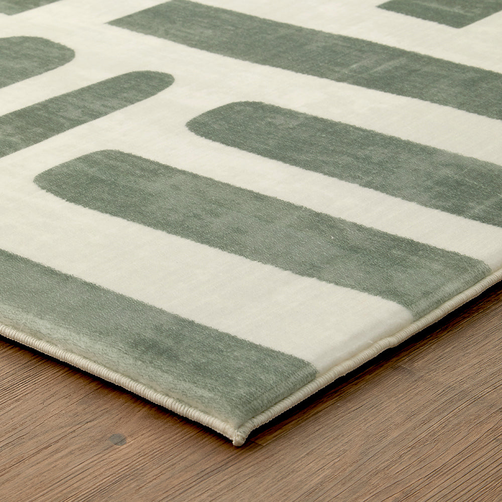 Cozy Wila Green Rug Rug Culture
