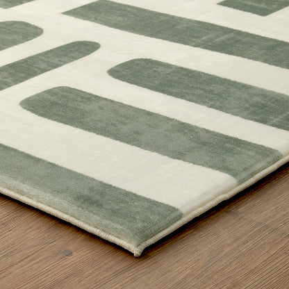 Cozy Wila Green Rug Rug Culture