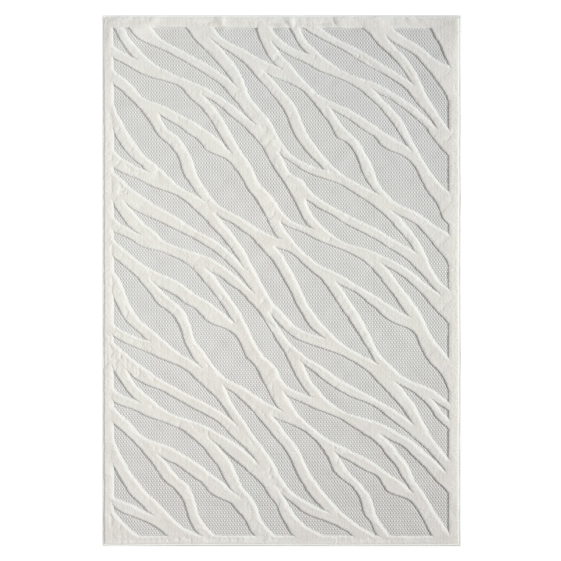 Calmer 415 Ivory geometric patterns Rug Saray Rugs