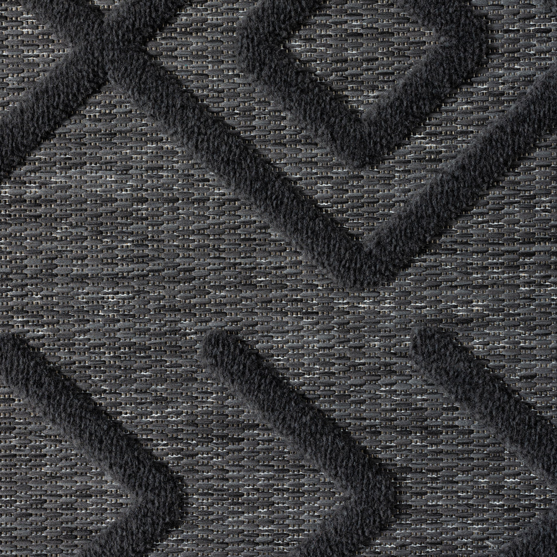 Calmer 416 Charcoal geometric patterns Rug Saray Rugs