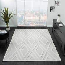 Calmer 418 Frost geometric patterns Rug Saray Rugs