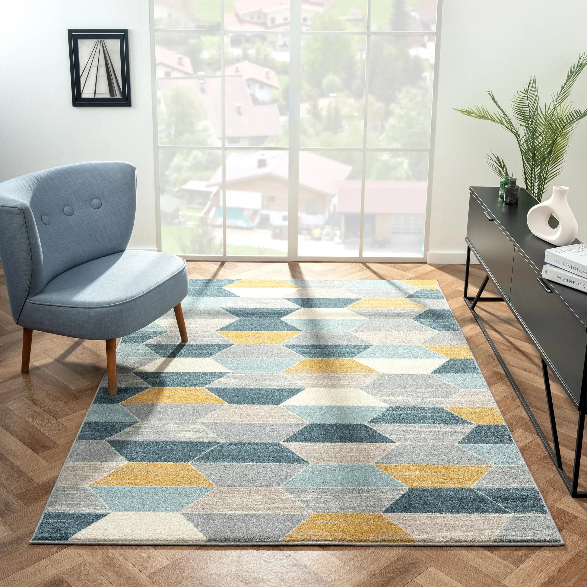Canyon 514 Multi Modern Rug Saray Rugs