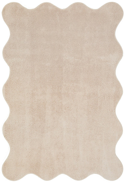 Everest Beige Washable Rug Rug Culture