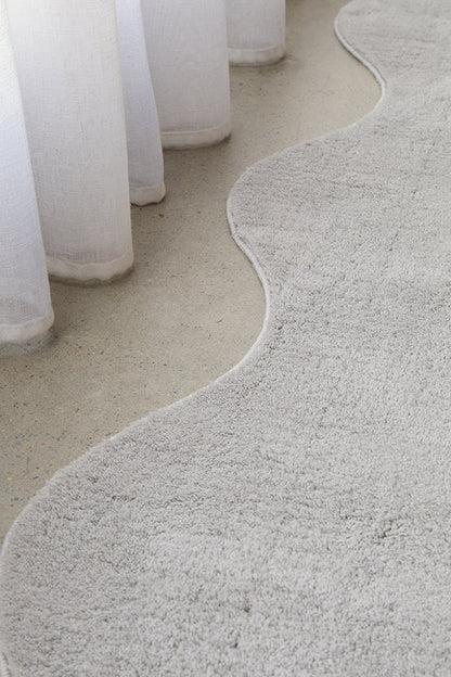 Everest Silver Washable Rug Rug Culture