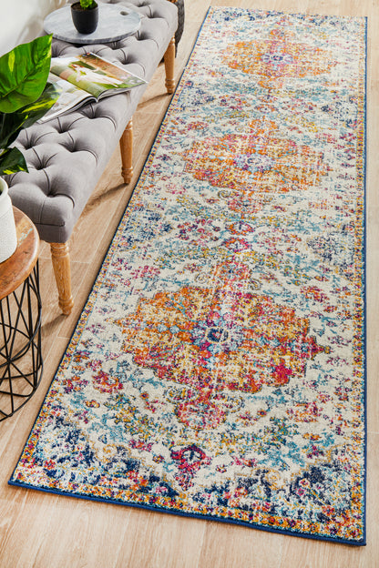 Eclipse 254 White Hallway Runner