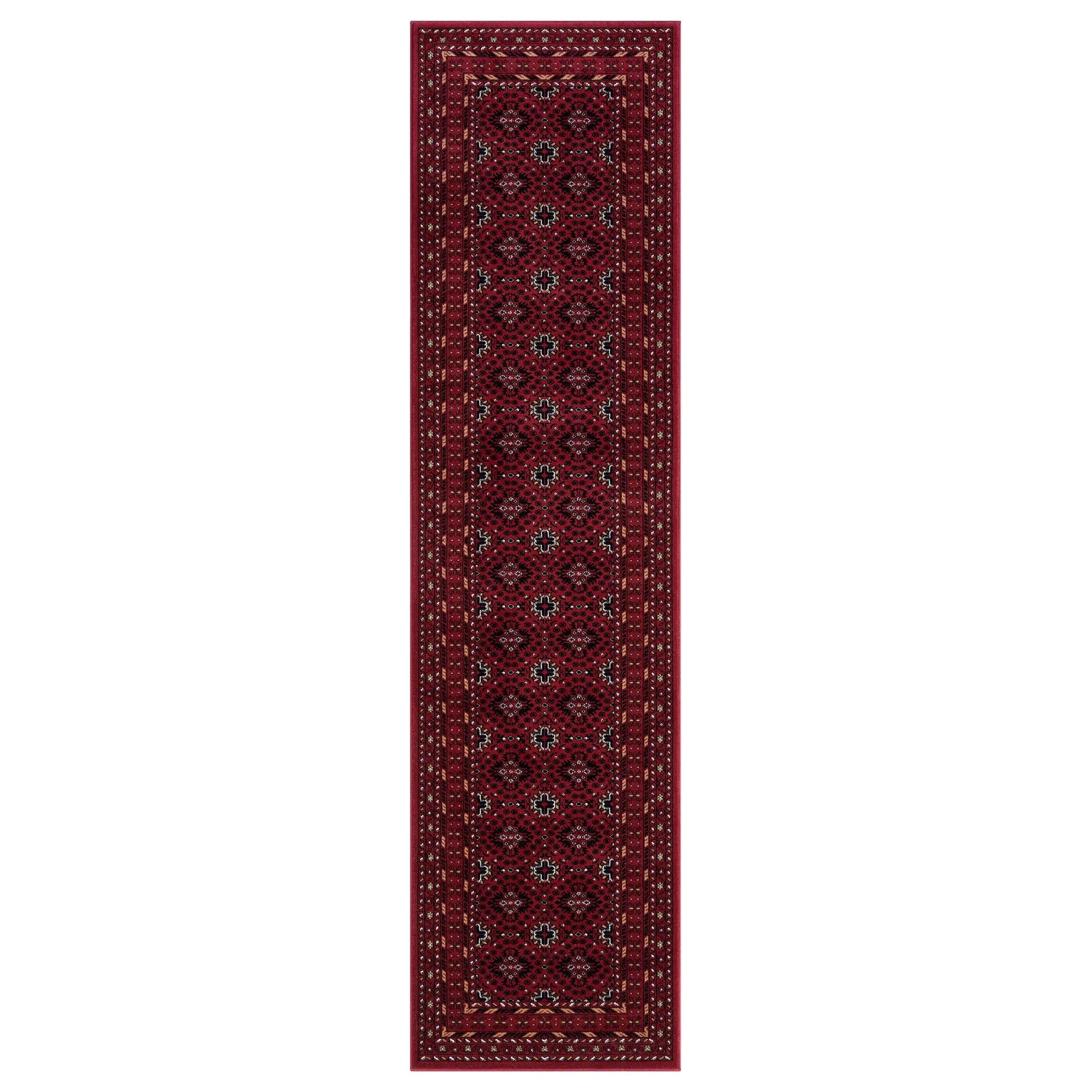 Empire 521 Red Hallway Runner Saray Rugs