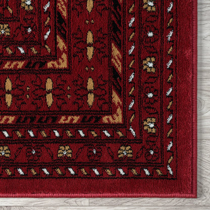 Empire 521 Red Hallway Runner Saray Rugs