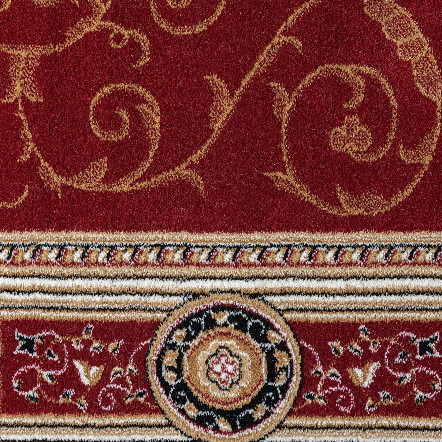 Oriental 511 Red Traditional Hallway Runner Saray Rugs