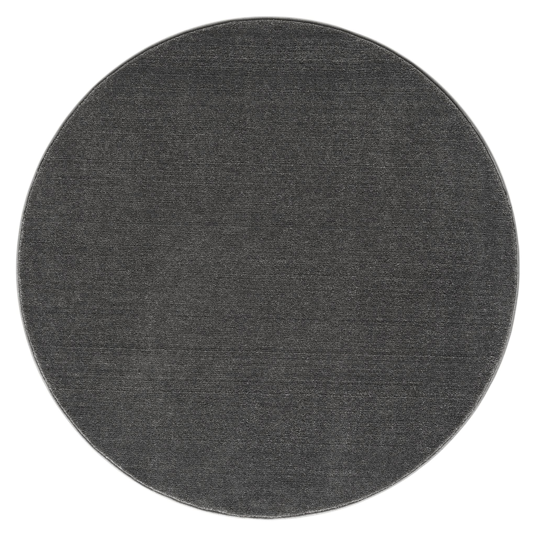 Europa 1000 Dk Grey Round Rug Saray Rugs