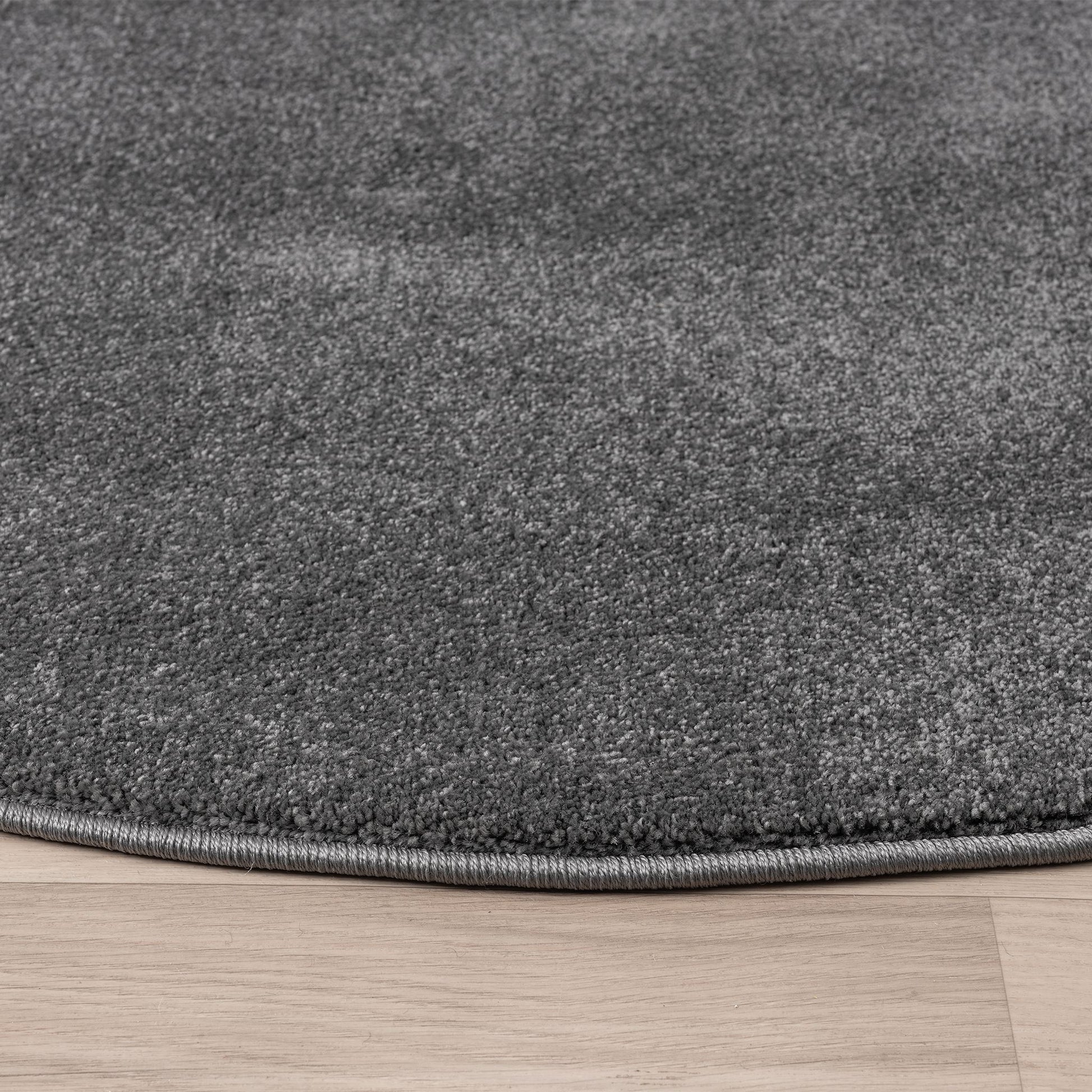 Europa 1000 Dk Grey Round Rug Saray Rugs