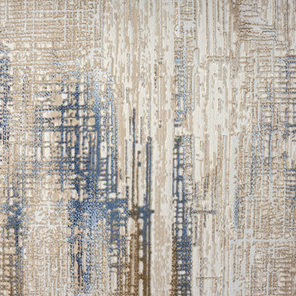 Fabled 474 Stone Modern Hallway Runner Rug