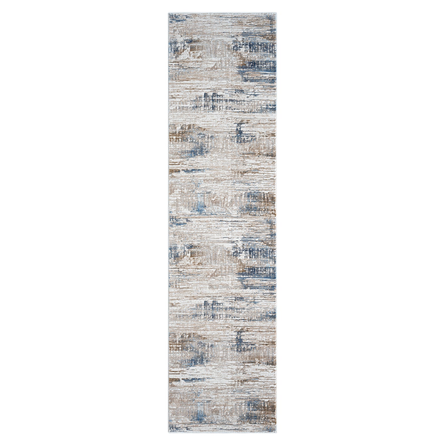 Fabled 474 Stone Modern Hallway Runner Rug