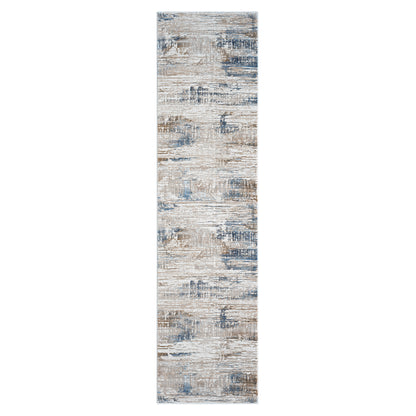 Fabled 474 Stone Modern Hallway Runner Rug
