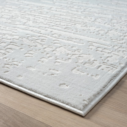 Fabled 477 pearl Modern Hallway Runner Rug
