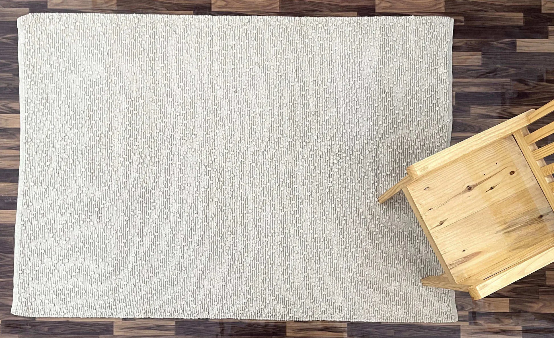 Flock Cream The Rug Co