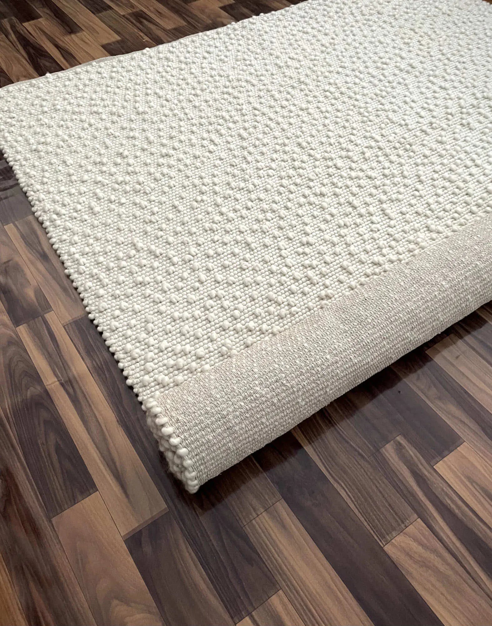 Flock Cream The Rug Co