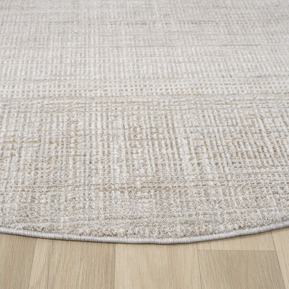 Glamvista 721 Sand Round Rug Saray Rugs