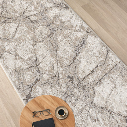 Glamvista 723 Ivory Runner Saray Rugs