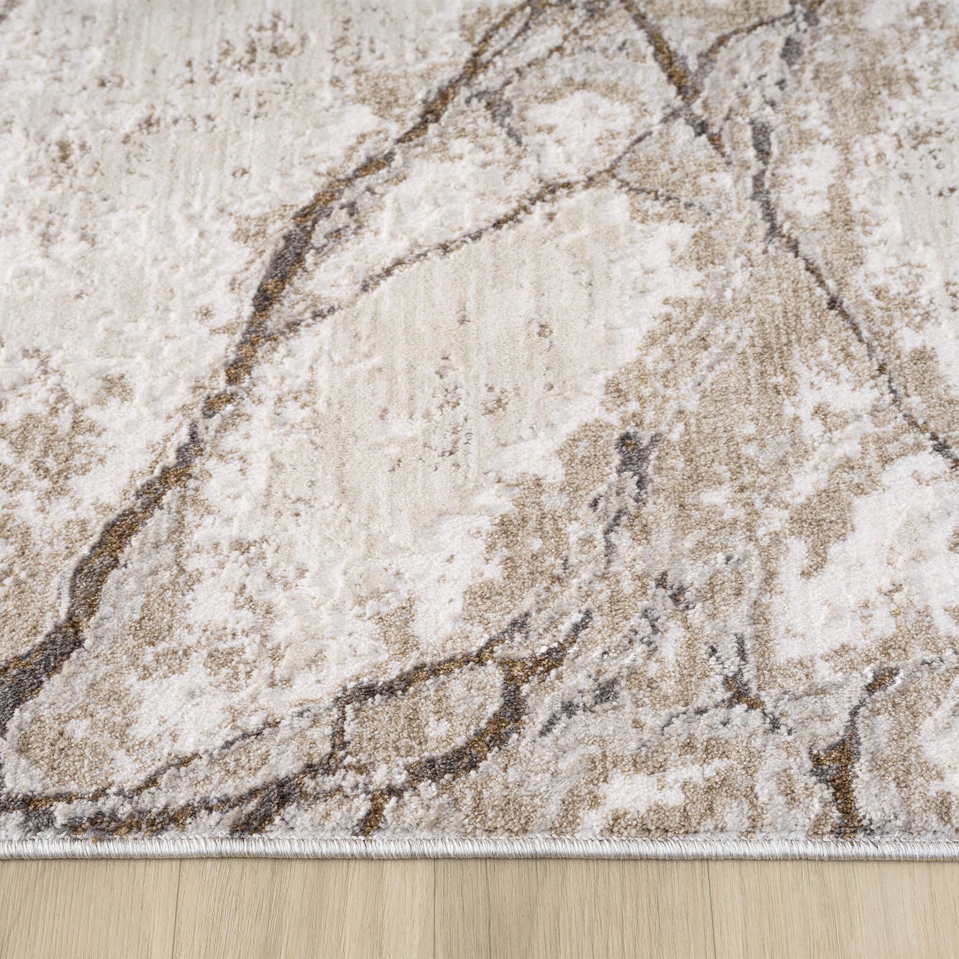 Glamvista 723 Ivory Runner Saray Rugs