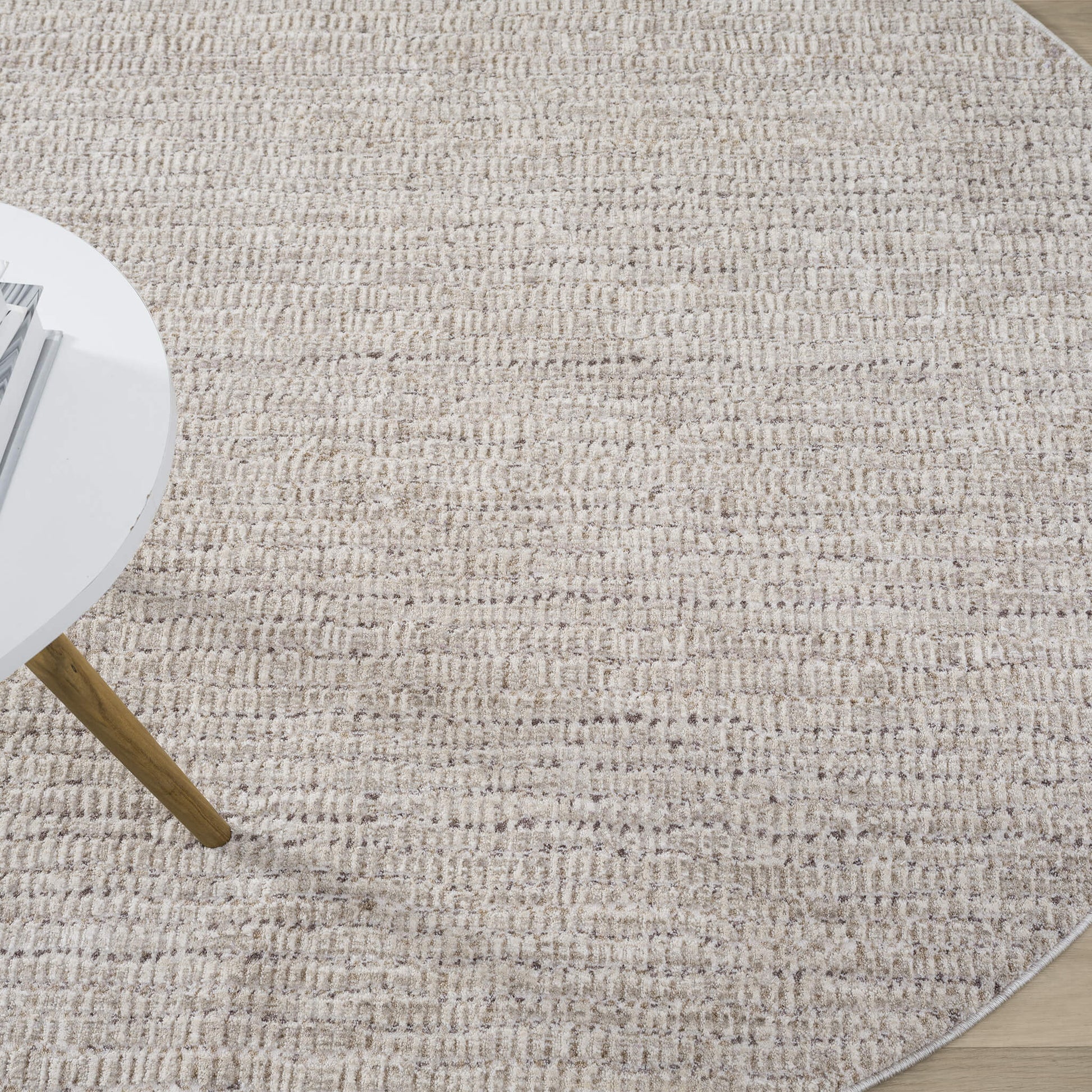 Glamvista 724 Oak Round Rug Saray Rugs