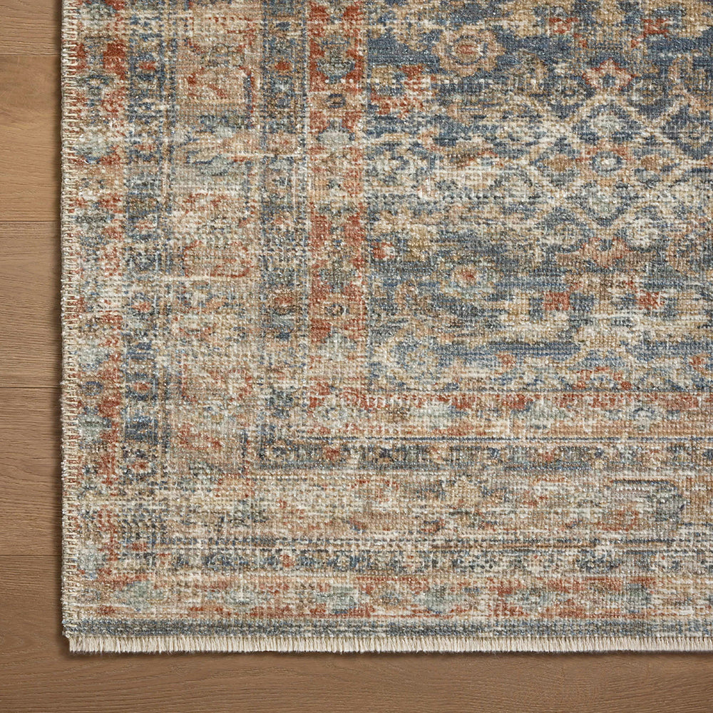 Home Décor Heritage  Blue Rug Rug Culture